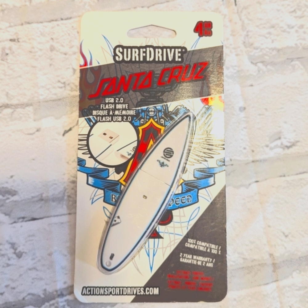 '08🆕Santa Cruz Archy Surfdrive Flash drive[New Old Stock]